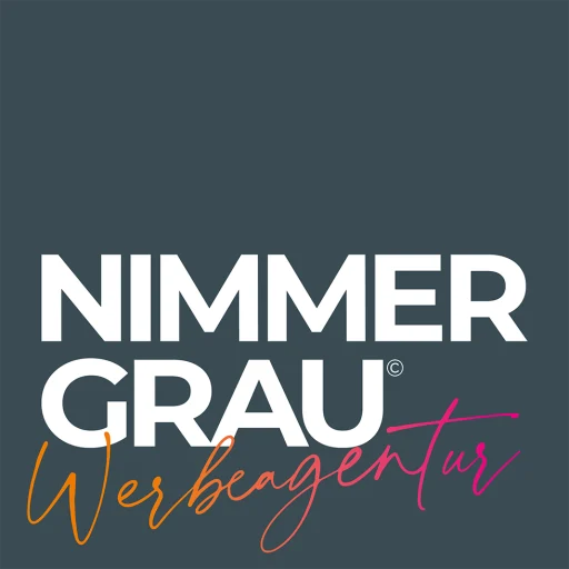 Logo von NIMMERGRAU Werbeagentur