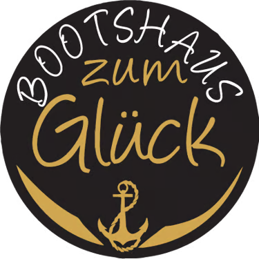 Logo von Bootshaus zum Glück