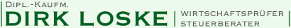 Logo von Diplom-Kaufmann Dirk Loske Wirtschaftsprüfer, Steuerberater