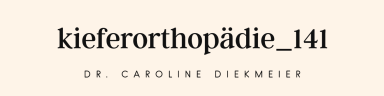 Logo von Kieferorthopädische Praxis Dr. Caroline Diekmeier
